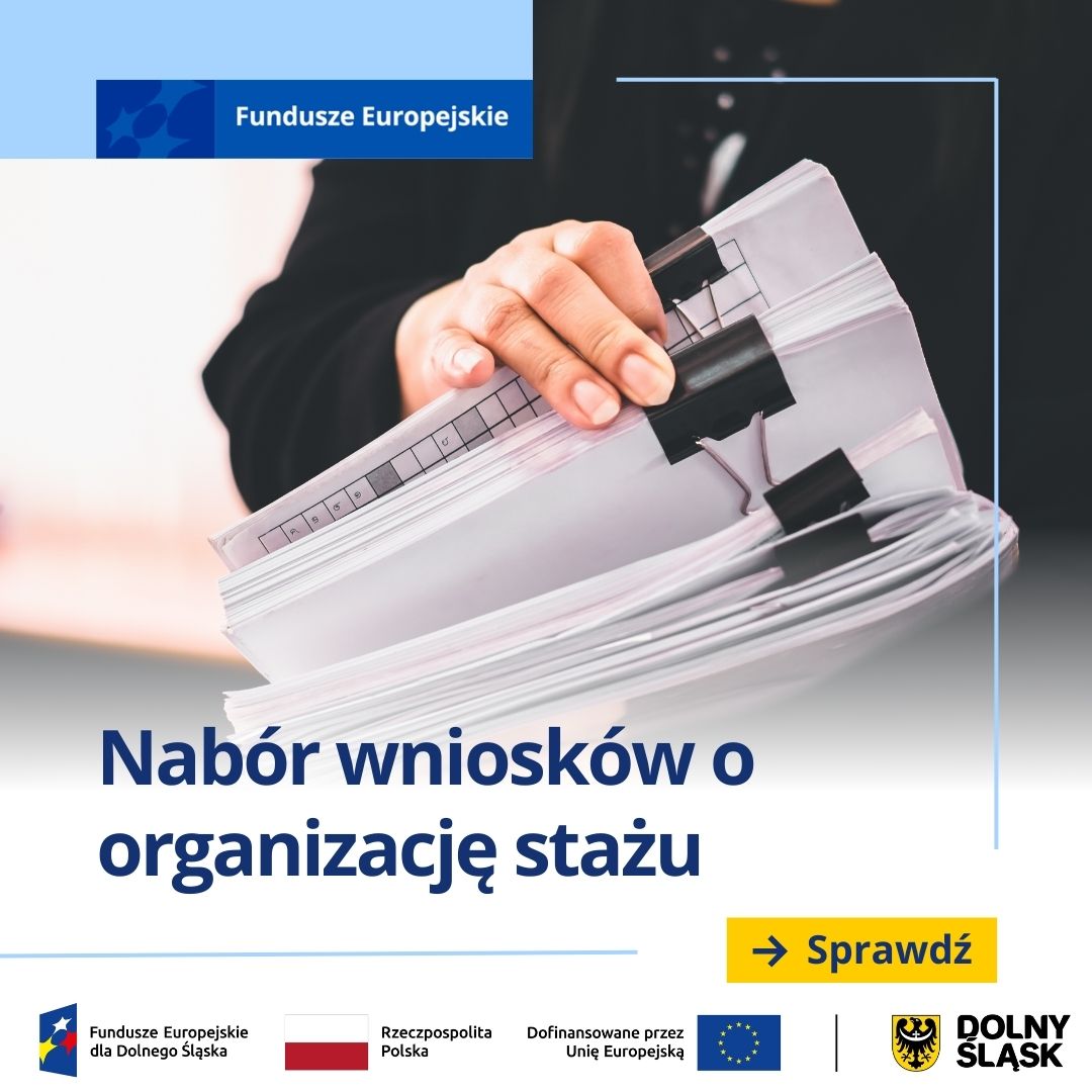 Obrazek dla: Nabór wniosków o organizację stażu